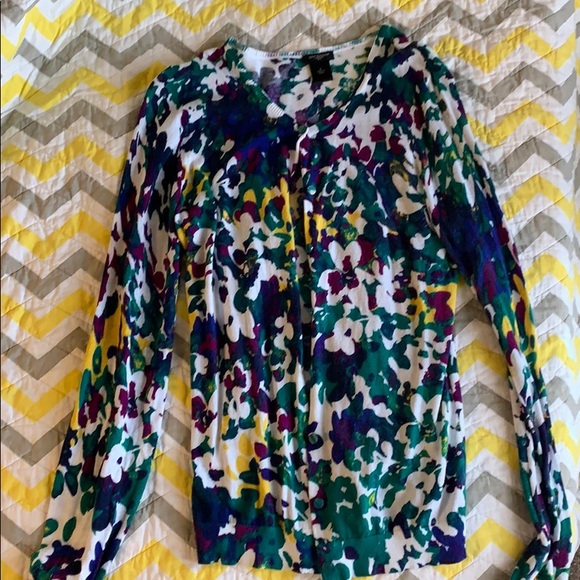 Ann Taylor Sweaters - Ann Taylor light multicolored cardigan